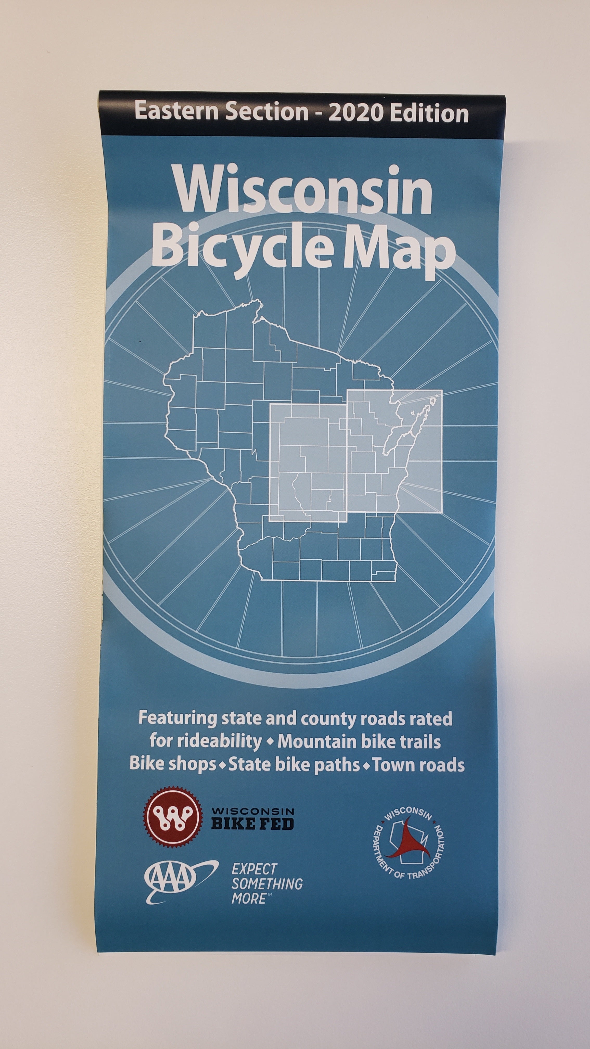 2020 Wisconsin Bicycle Maps